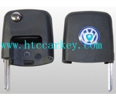 Volkswagen Flip Key Head Square Without Chip (With logo)