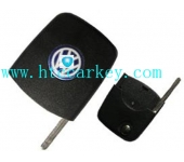 Volkswagen Flip Key Head Round With ID48 Chip (With logo)