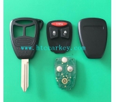 Chrysler 2+1 button remote Control  FCCID:KOBDT04A  OHT692427AA 315MHZ  Big Button