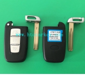 HYUNDAI 3 button remote control  with blade 433MHZ With Blue Sticker