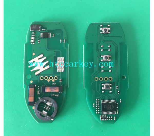 NISSAN 3 BUTTON REMOTE 434MHZ-Car key shell,traponder key,remotes,key